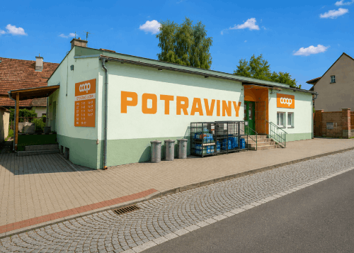 Fotografie prodejny Lužná