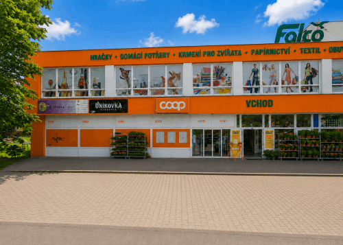 Fotografie prodejny Rakovník - Falco