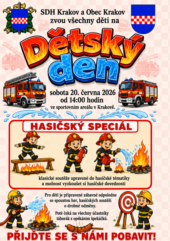 Dětský den s hasiči v Krakově