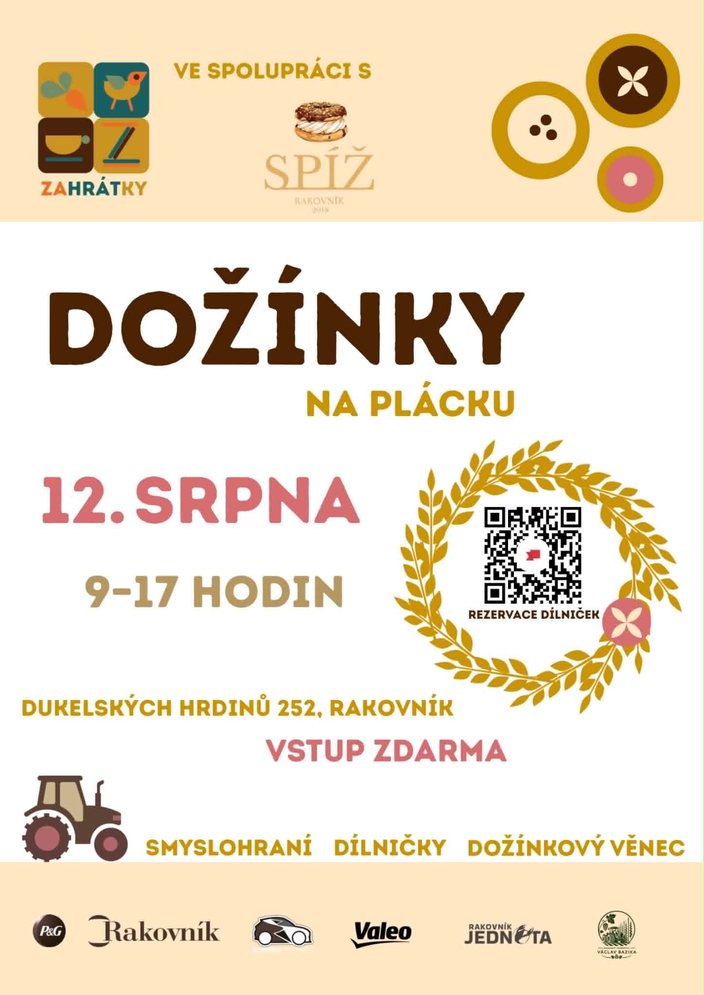 Dožínky na Plácku